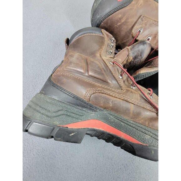Red Wing King Toe Work Boots Mens Size 9.5 Waterproof Leather Safety 3516 Toe - Picture 7 of 14